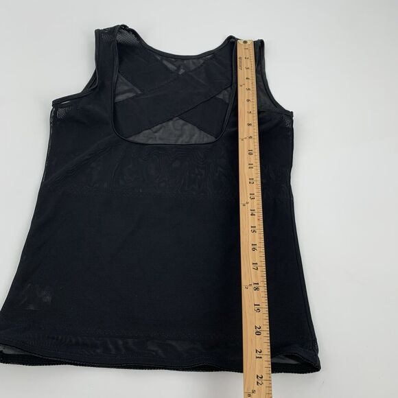 Kymaro Control Smoothing Tank Top Size Large Womens Solid Black Body Shapewear L - Picture 6 of 6